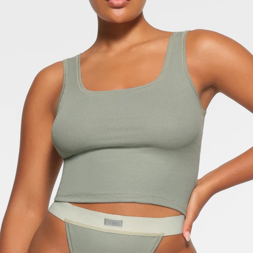 SKIMS Cotton Rib Tank